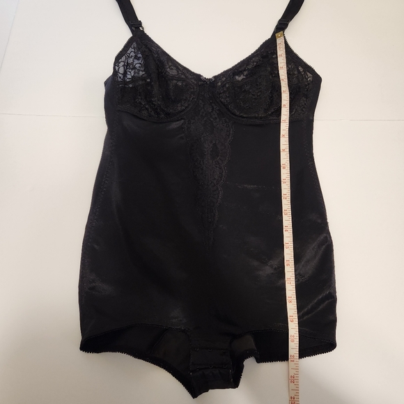 Vintage Spirite Industries Black Lace Shapewear Lingerie - Picture 10 of 16